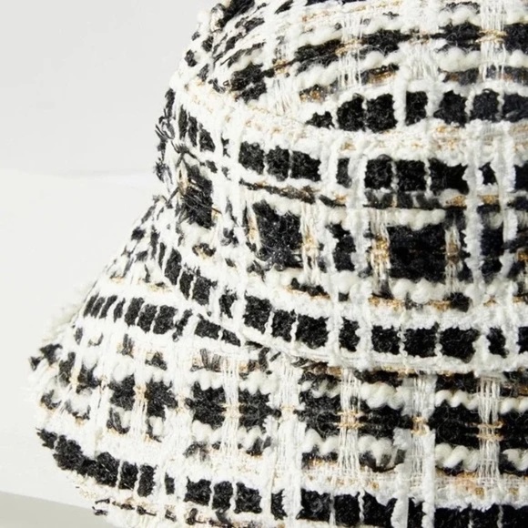NWT Anthropologie Woven Bucket Hat main image 4